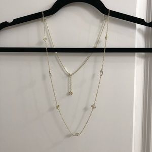 Kendra Scott “Sonya” Extra Long Station Necklace